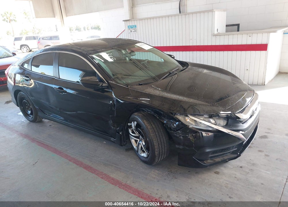 2017 HONDA CIVIC LX VIN: 19XFC2F50HE073095