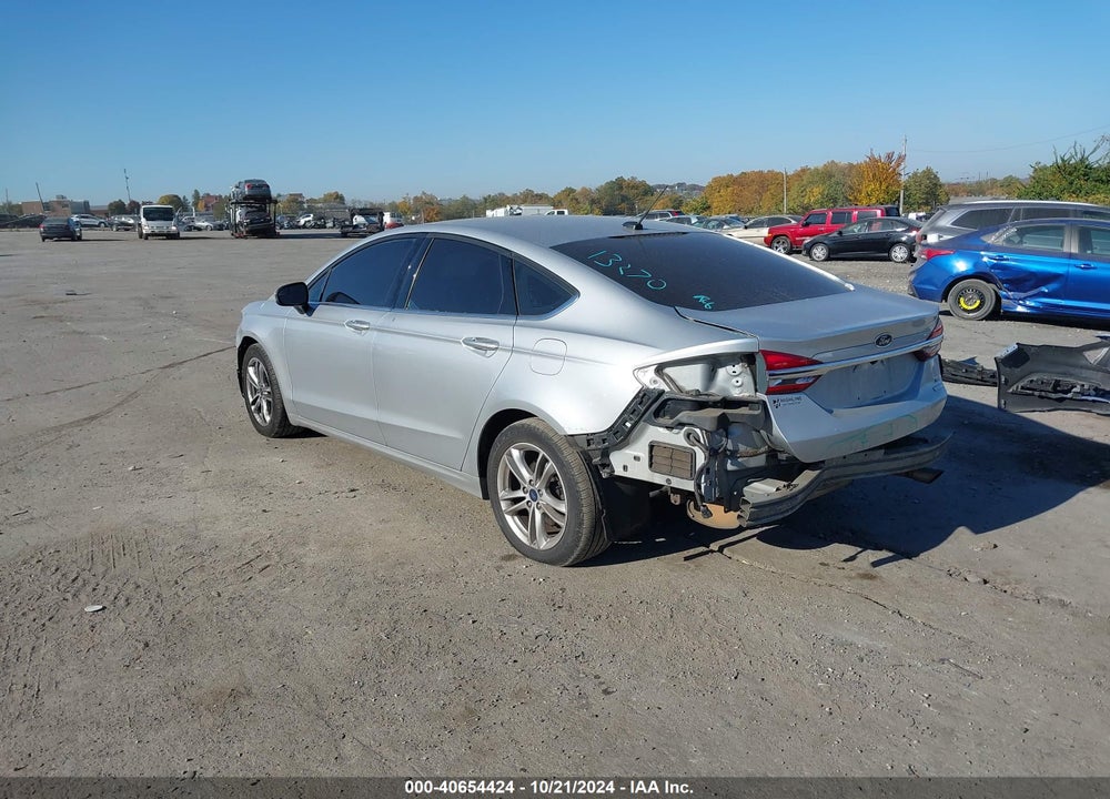 2018 FORD FUSION SE VIN: 3FA6P0HD7JR276969