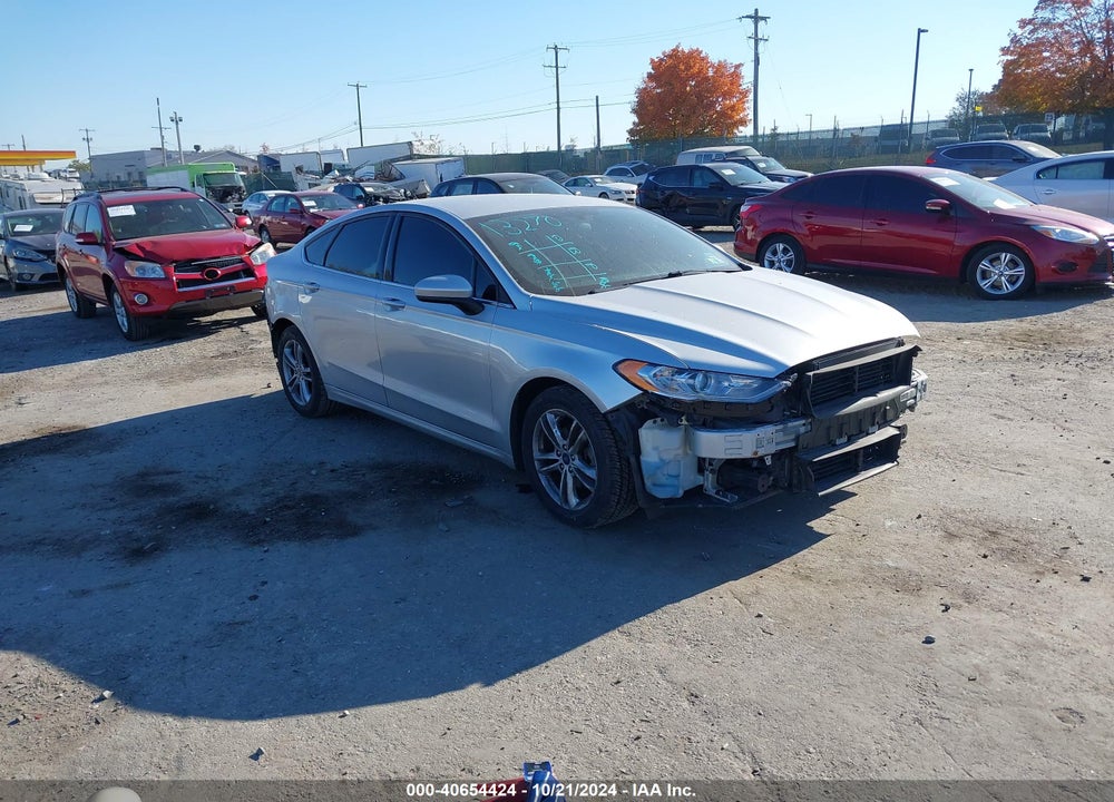 2018 FORD FUSION SE VIN: 3FA6P0HD7JR276969