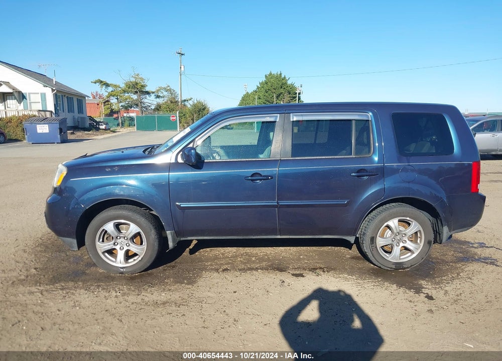 2012 HONDA PILOT EX VIN: 5FNYF4H41CB003303