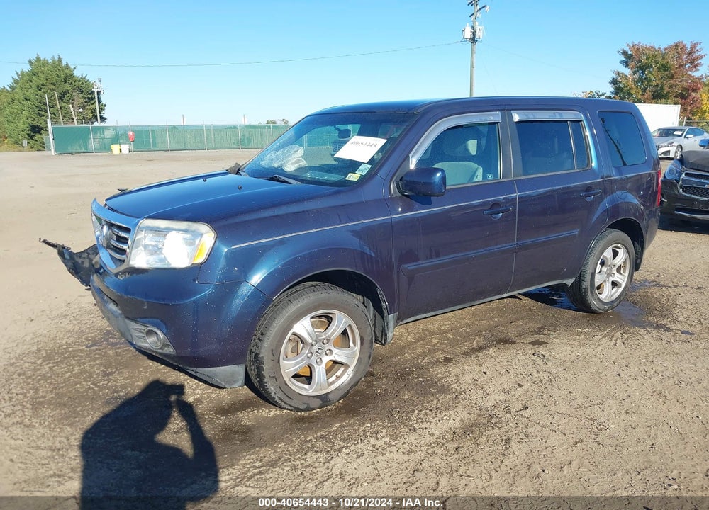 2012 HONDA PILOT EX VIN: 5FNYF4H41CB003303