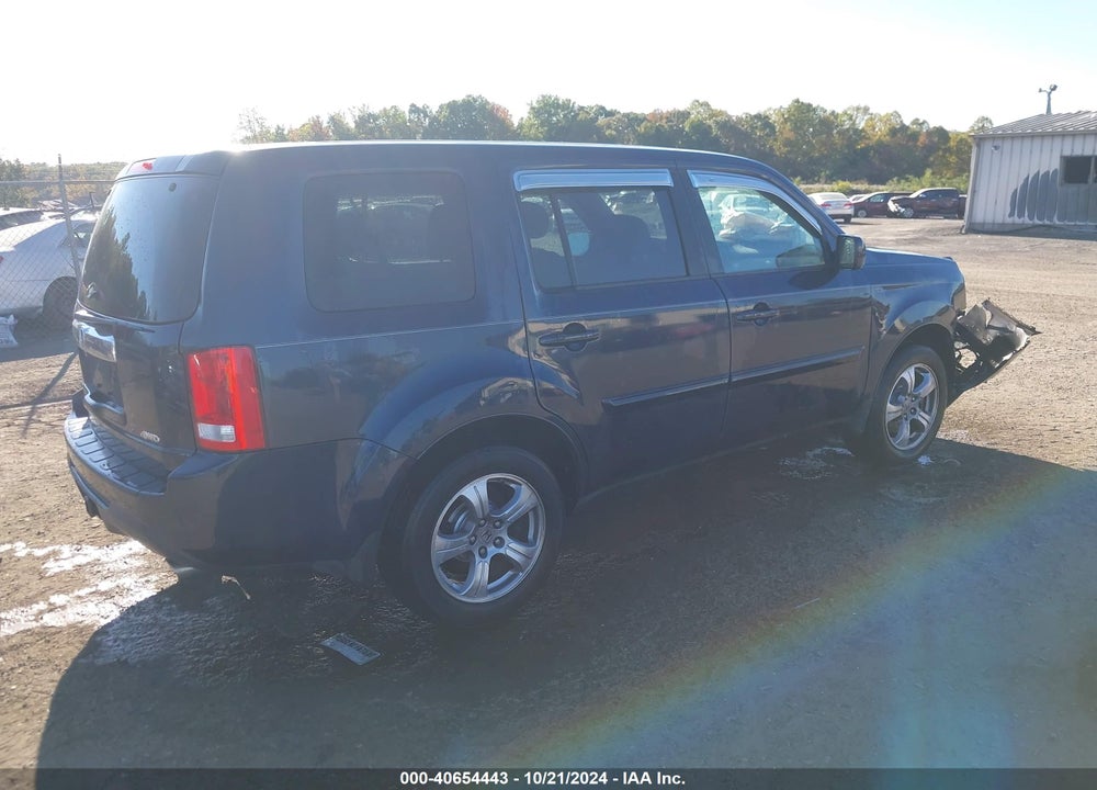 2012 HONDA PILOT EX VIN: 5FNYF4H41CB003303