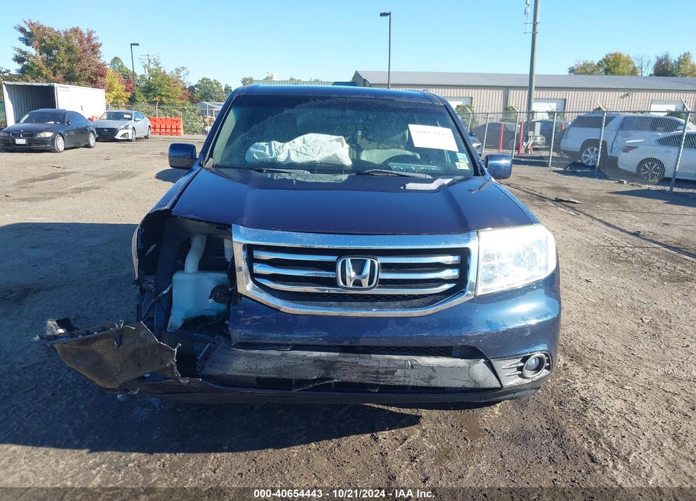 2012 HONDA PILOT EX VIN: 5FNYF4H41CB003303