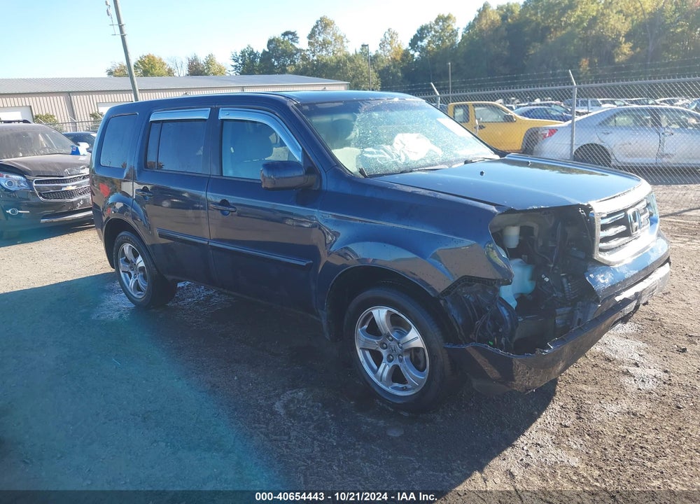 2012 HONDA PILOT EX VIN: 5FNYF4H41CB003303