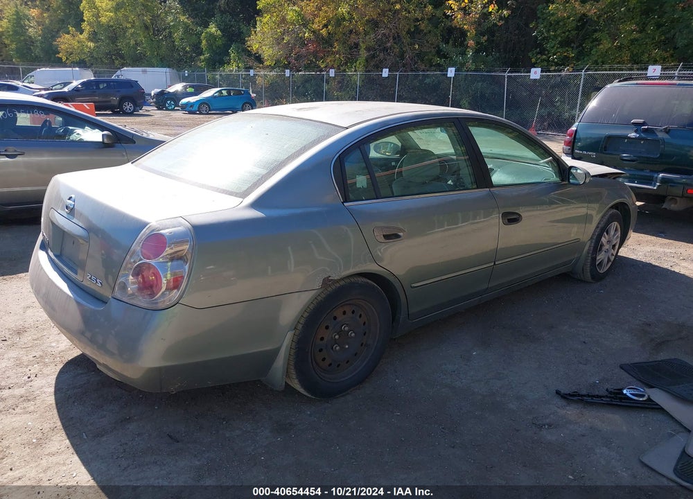 2005 NISSAN ALTIMA 2.5 S VIN: 1N4AL11D85C236507