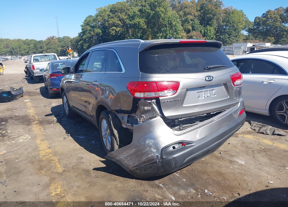 2017 KIA SORENTO 2.4L LX VIN: 5XYPG4A36HG209713