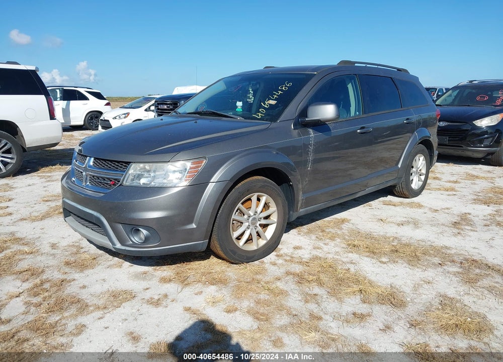 2013 DODGE JOURNEY SXT VIN: 3C4PDCBB3DT557092