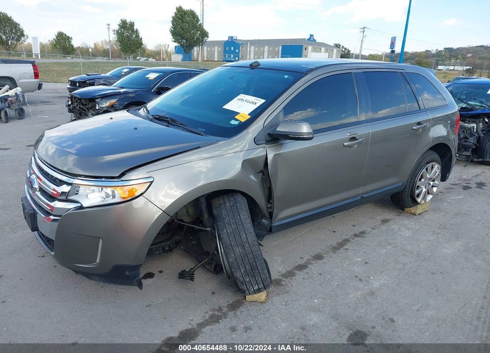 2013 FORD EDGE SEL VIN: 2FMDK3JCXDBE33749