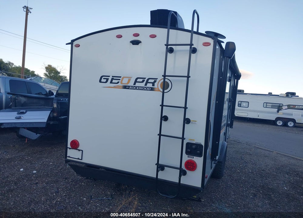 2022 FOREST RIVER ROCKWOOD GEO PRO TRAVEL TRAILER VIN: 5ZT2RSHC3N3022152