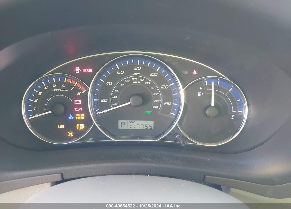 2010 SUBARU FORESTER 2.5X VIN: JF2SH6AC7AH711258