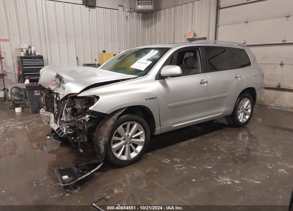 2008 TOYOTA HIGHLANDER HYBRID LIMITED VIN: JTEEW44A482003588