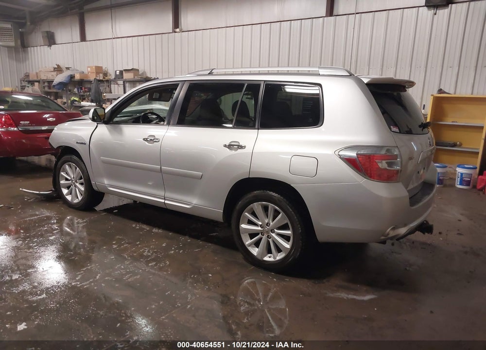 2008 TOYOTA HIGHLANDER HYBRID LIMITED VIN: JTEEW44A482003588