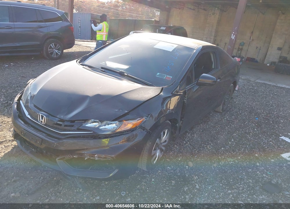 2014 HONDA CIVIC LX VIN: 2HGFG3B52EH524948