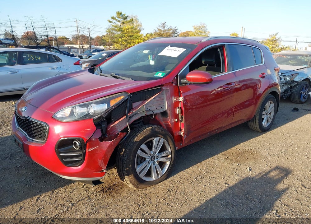 2018 KIA SPORTAGE LX VIN: KNDPMCAC2J7374311
