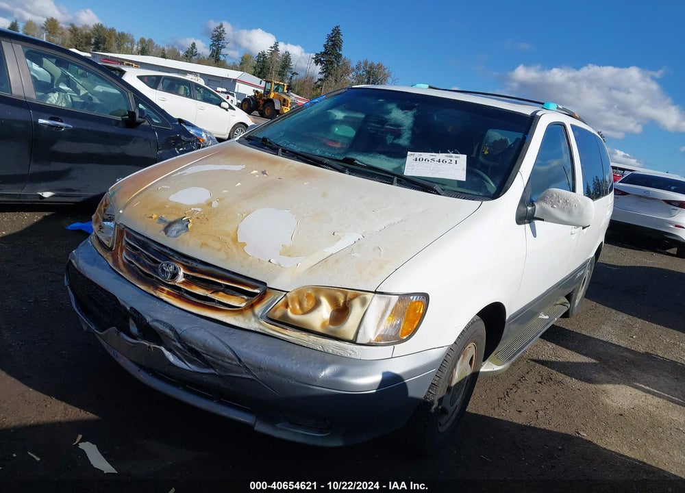 2002 TOYOTA SIENNA VIN: 4T3ZF13C42U432817