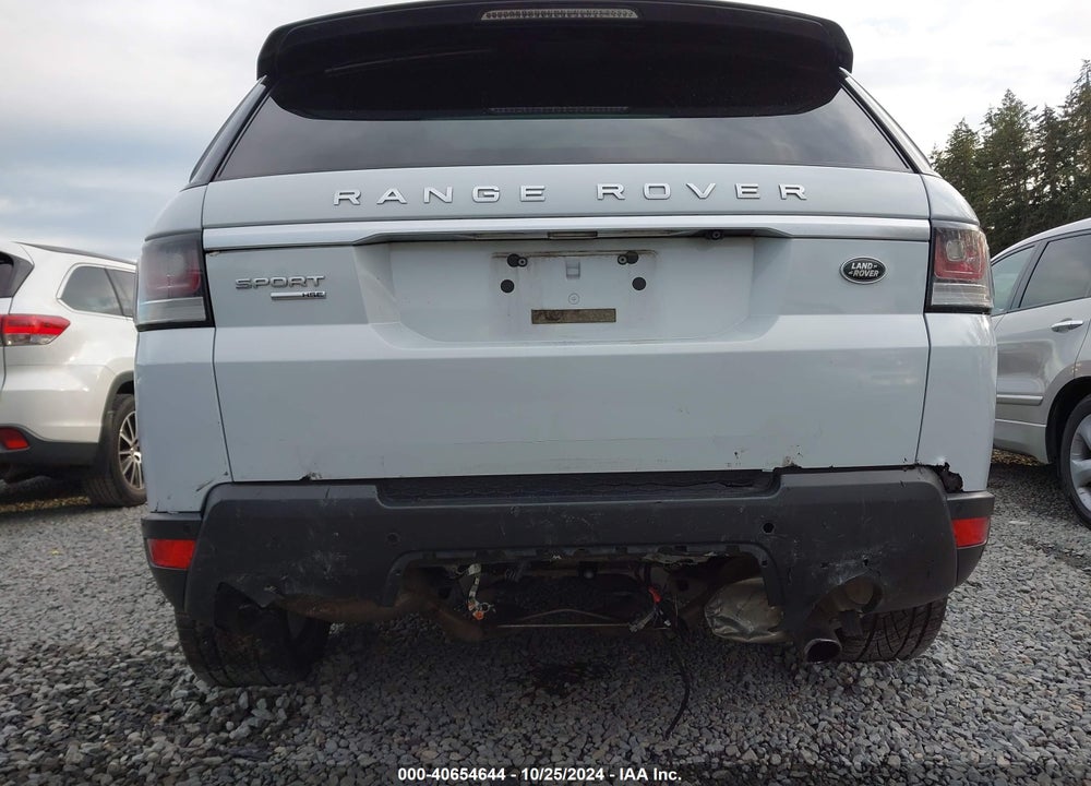 2015 LAND ROVER RANGE ROVER SPORT 3.0L V6 SUPERCHARGED HSE VIN: SALWR2VF9FA517527