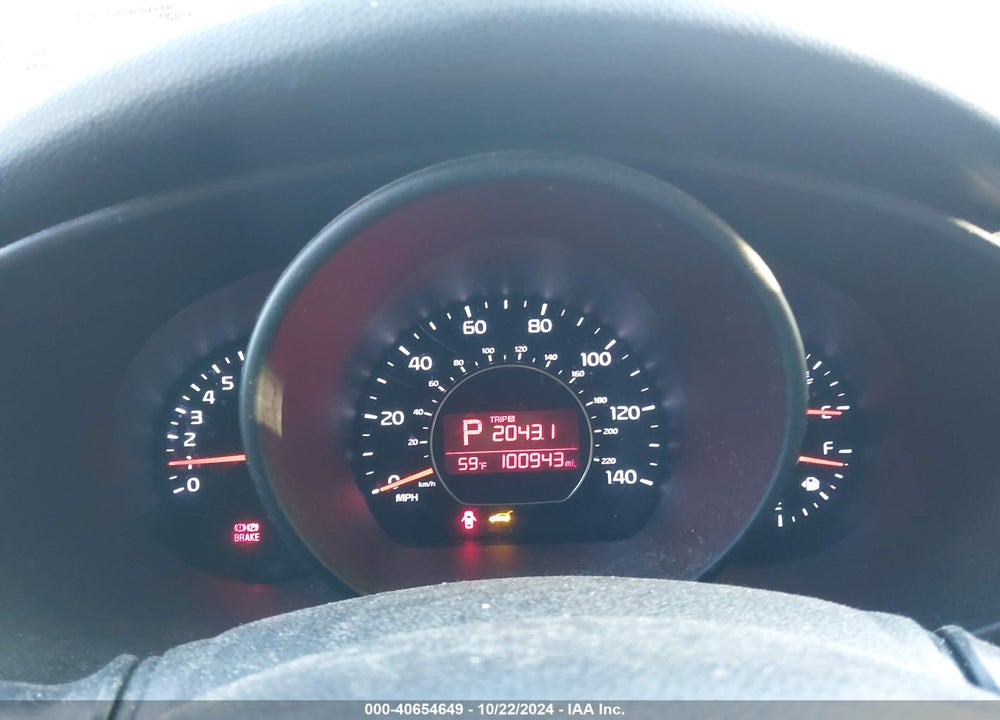 2015 KIA SOUL VIN: KNDJP3A59F7184981