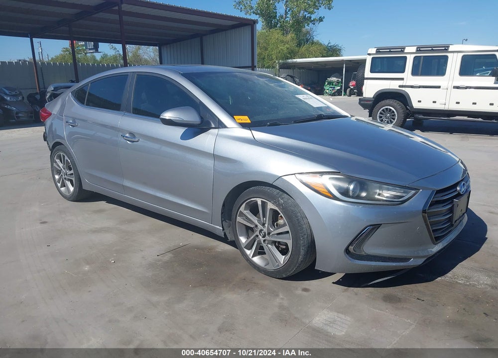 2017 HYUNDAI ELANTRA LIMITED VIN: 5NPD84LF2HH082507