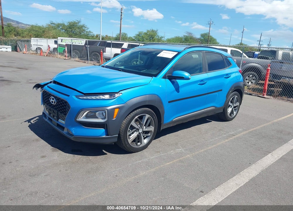 2019 HYUNDAI KONA ULTIMATE VIN: KM8K53A54KU218553