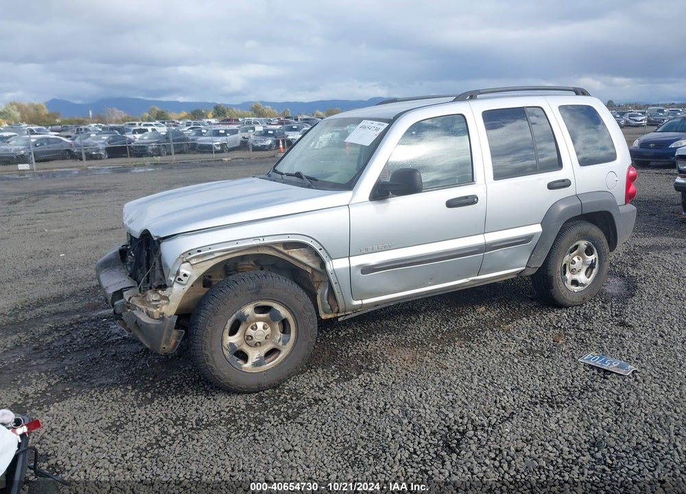 2004 JEEP LIBERTY SPORT VIN: 1J4GK48K04W229751