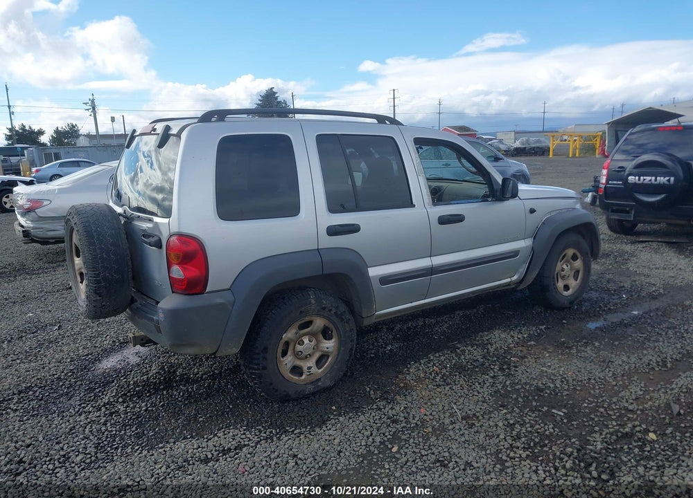 2004 JEEP LIBERTY SPORT VIN: 1J4GK48K04W229751