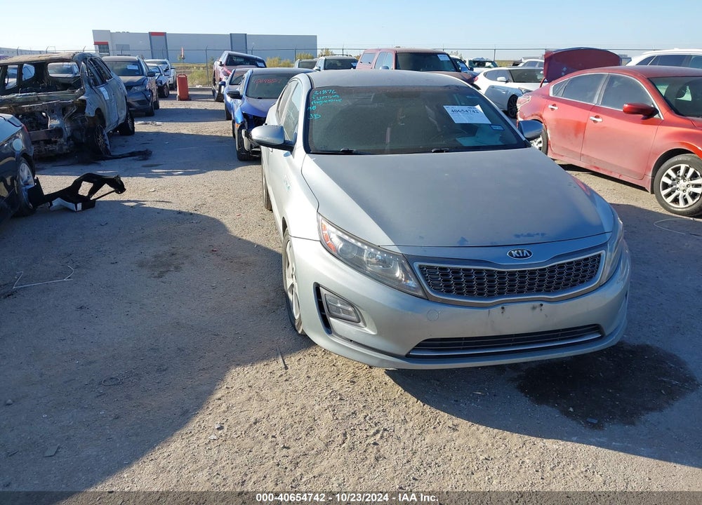 2015 KIA OPTIMA HYBRID EX VIN: KNAGN4AD9F5080819