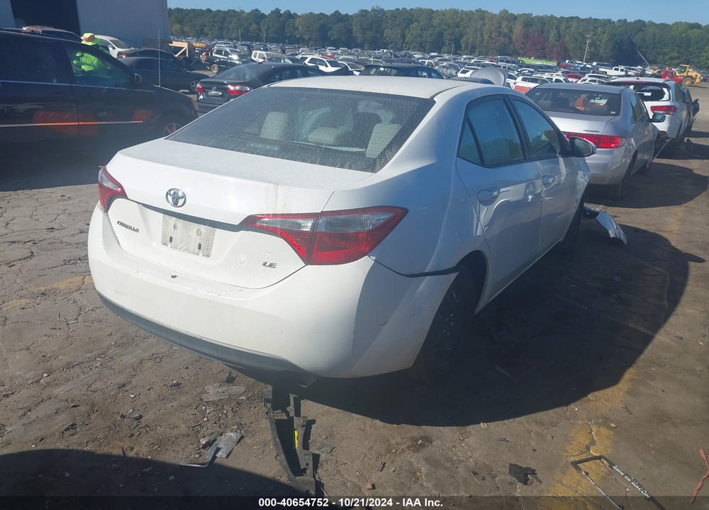 2014 TOYOTA COROLLA LE VIN: 2T1BURHE7EC130050