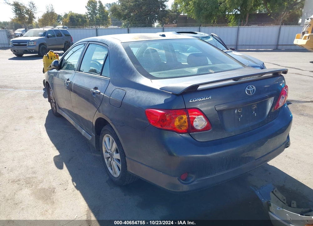 2009 TOYOTA COROLLA S VIN: 1NXBU40E09Z072009