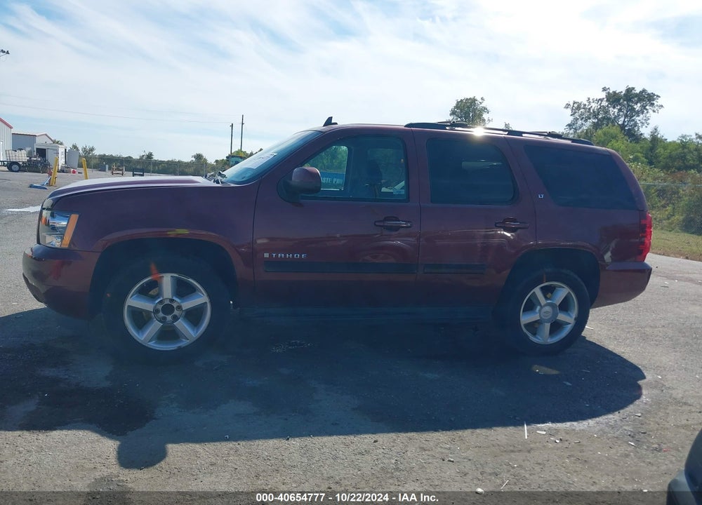 2008 CHEVROLET TAHOE LT VIN: 1GNFC13088J179985