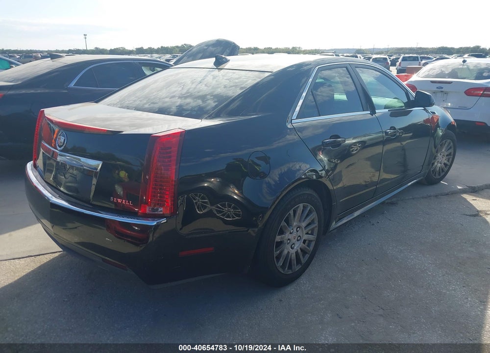 2012 CADILLAC CTS STANDARD VIN: 1G6DA5E56C0105603