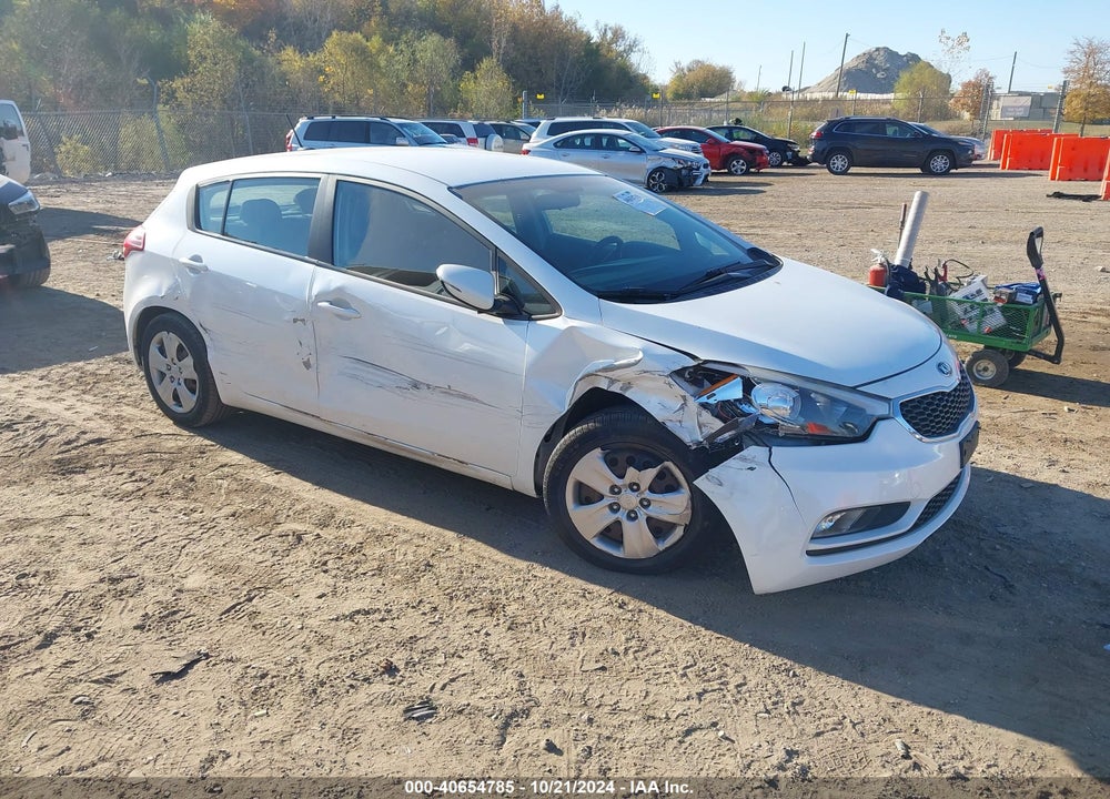 2016 KIA FORTE LX VIN: KNAFK5A87G5583621