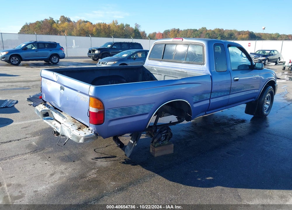 2000 TOYOTA TACOMA BASE V6 VIN: 4TAWN72N0YZ583797