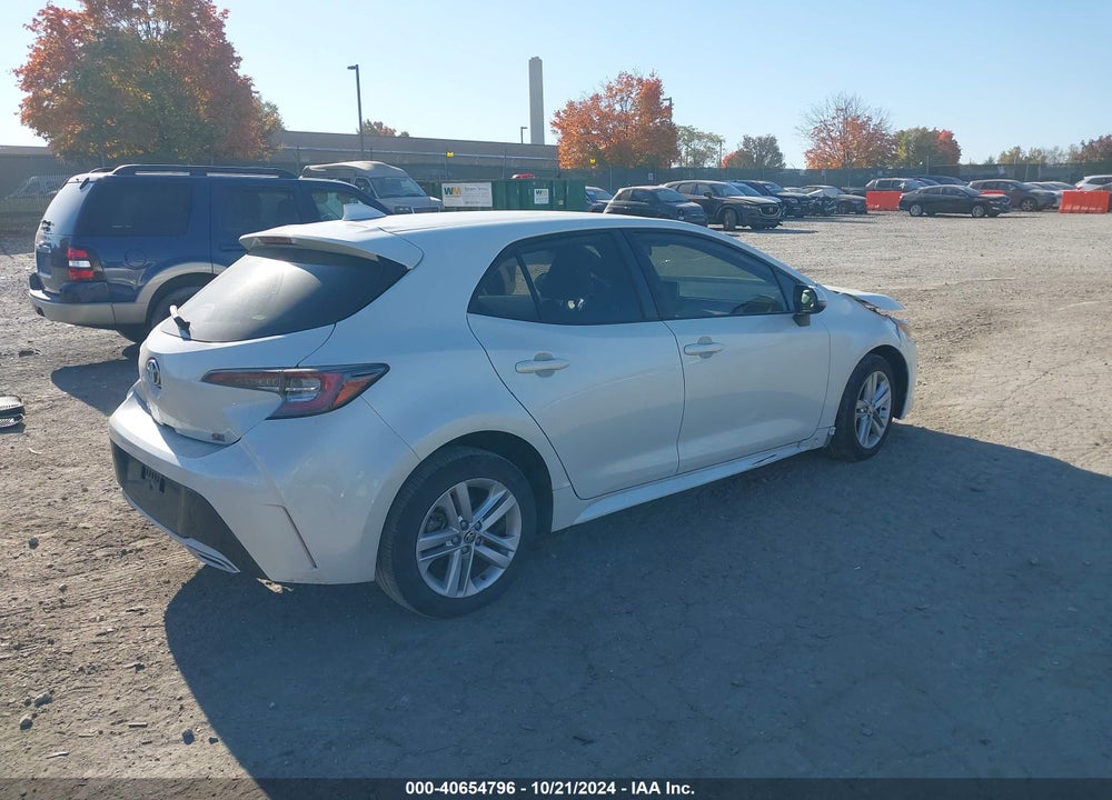 2020 TOYOTA COROLLA SE VIN: JTND4RBE7L3095593