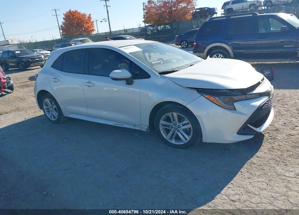 2020 TOYOTA COROLLA SE VIN: JTND4RBE7L3095593