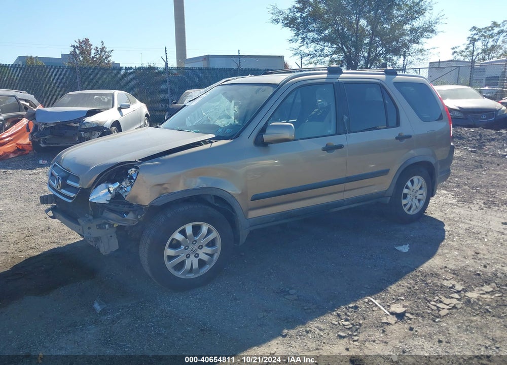 2006 HONDA CR-V EX VIN: JHLRD78886C047527