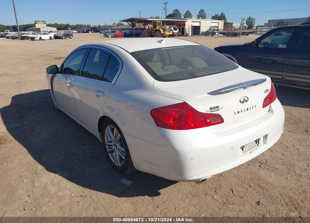 2013 INFINITI G37X VIN: JN1CV6AR5DM758111