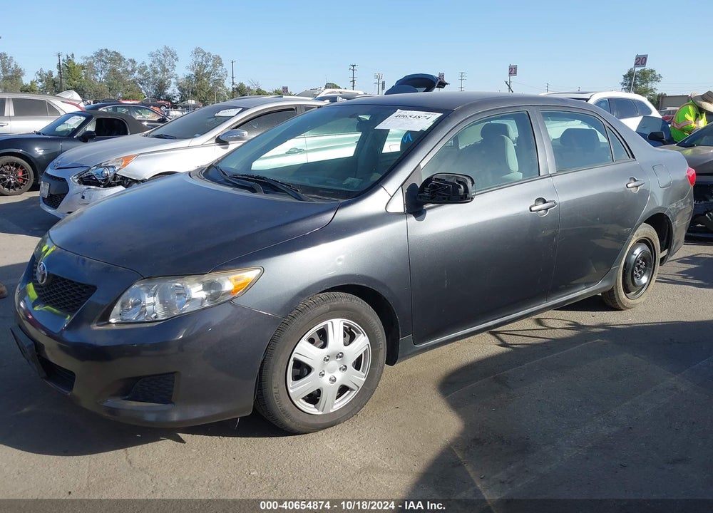 2010 TOYOTA COROLLA LE VIN: 1NXBU4EE6AZ252270