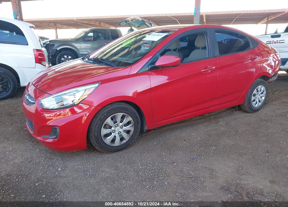 2016 HYUNDAI ACCENT SE VIN: KMHCT4AE7GU073712