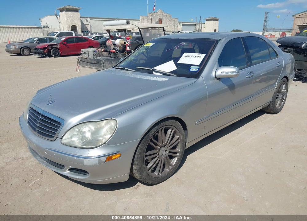 2003 MERCEDES-BENZ S 500 VIN: WDBNG75J43A358145