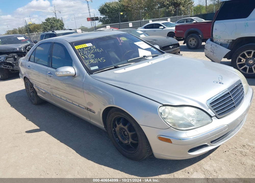 2003 MERCEDES-BENZ S 500 VIN: WDBNG75J43A358145