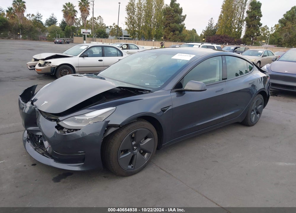 2023 TESLA MODEL 3 REAR-WHEEL DRIVE VIN: 5YJ3E1EA2PF711989