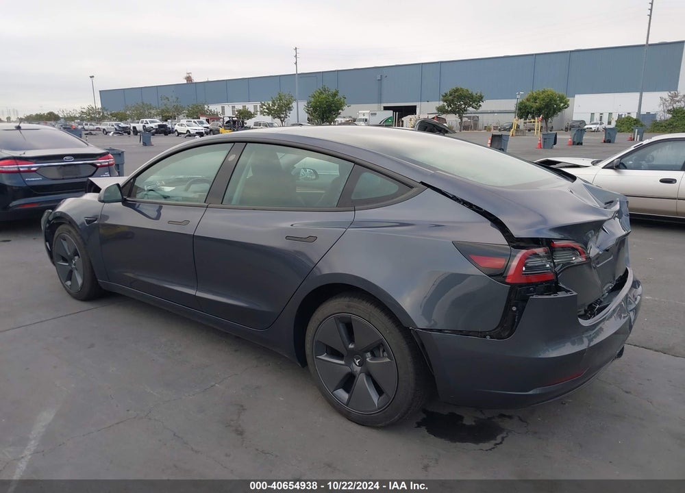 2023 TESLA MODEL 3 REAR-WHEEL DRIVE VIN: 5YJ3E1EA2PF711989