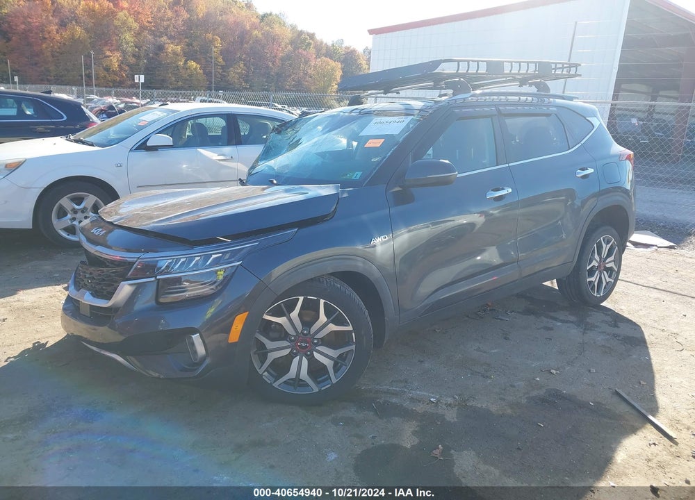 2022 KIA SELTOS SX TURBO VIN: KNDETCA22N7273390