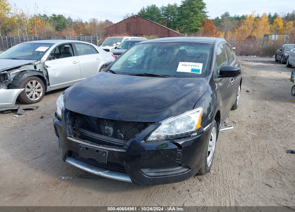2015 NISSAN SENTRA SV VIN: 3N1AB7AP0FY301453