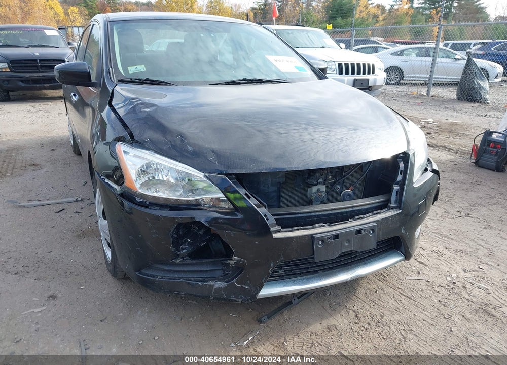 2015 NISSAN SENTRA SV VIN: 3N1AB7AP0FY301453