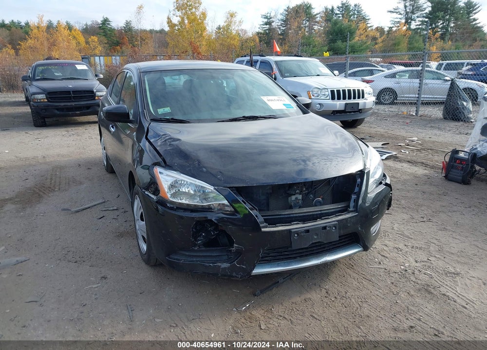 2015 NISSAN SENTRA SV VIN: 3N1AB7AP0FY301453