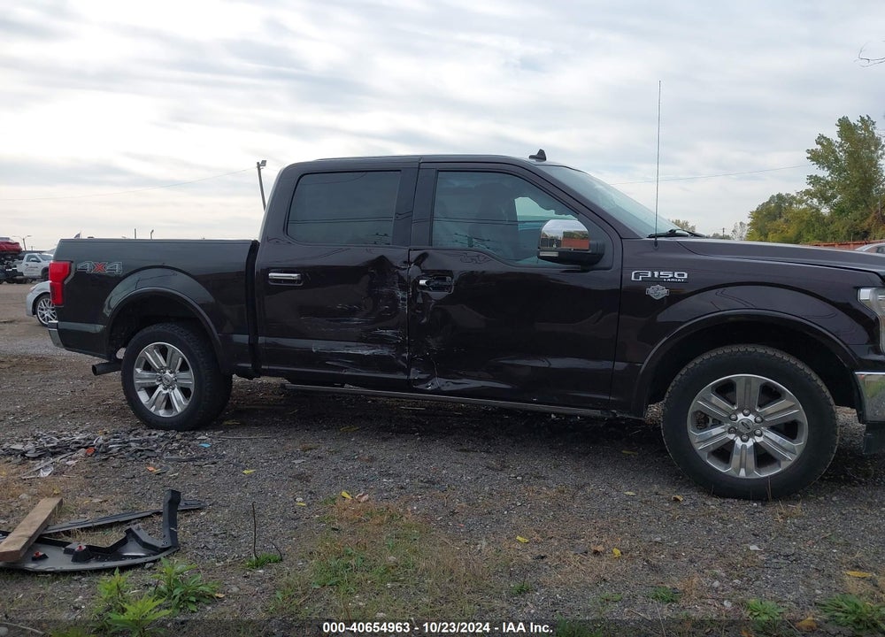 2018 FORD F-150 LARIAT VIN: 1FTEW1EG7JFE52090