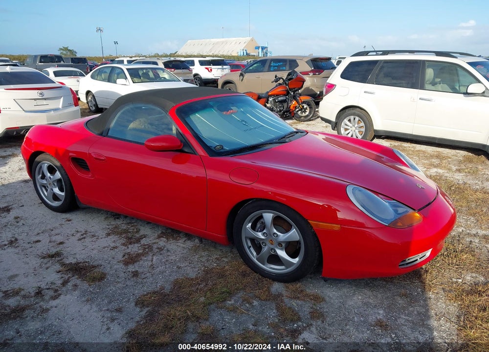 2002 PORSCHE BOXSTER VIN: WP0CA29852U625181