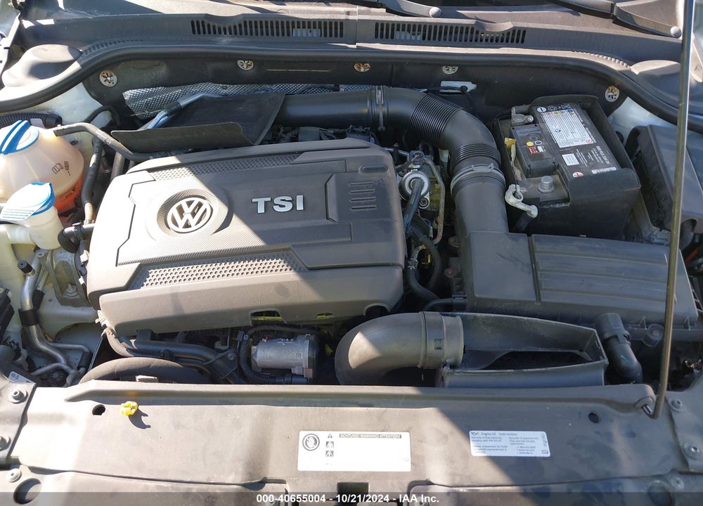 2014 VOLKSWAGEN JETTA 1.8T SE VIN: 3VWB17AJ2EM325756