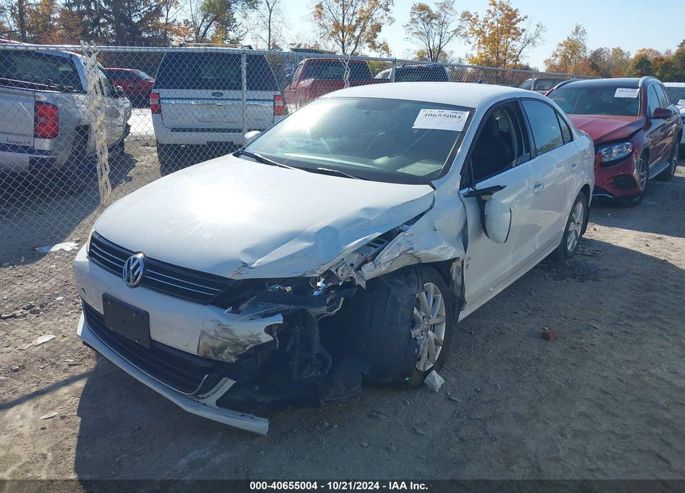 2014 VOLKSWAGEN JETTA 1.8T SE VIN: 3VWB17AJ2EM325756